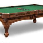 Marshall University Pool Table with Chardonnay Finish and Claw Leg 11 Marshall University Pool Table with Chardonnay Finish and Claw Leg