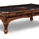 Oregon State University Pool Table with Chardonnay Finish and Claw Leg 11 Oregon State University Pool Table with Chardonnay Finish and Claw Leg