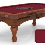 University of South Carolina Pool Table with Chardonnay Finish and Claw Leg 11 University of South Carolina Pool Table with Chardonnay Finish and Claw Leg