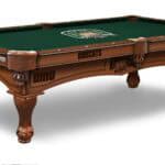 Ohio University Pool Table with Chardonnay Finish and Claw Leg 11 Ohio University Pool Table with Chardonnay Finish and Claw Leg