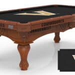 Vanderbilt University Pool Table with Chardonnay Finish and Claw Leg 11 Vanderbilt University Pool Table with Chardonnay Finish and Claw Leg