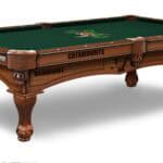 University of Vermont Pool Table with Chardonnay Finish and Claw Leg 11 University of Vermont Pool Table with Chardonnay Finish and Claw Leg