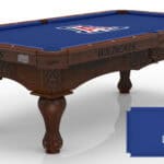 University of Arizona Pool Table with Navajo Finish and Claw Leg