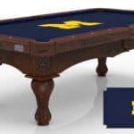University of Michigan Pool Table with Navajo Finish and Claw Leg 11 University of Michigan Pool Table with Navajo Finish and Claw Leg