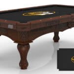University of Missouri Pool Table with Navajo Finish and Claw Leg 11 University of Missouri Pool Table with Navajo Finish and Claw Leg