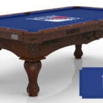 New York Rangers Pool Table with Navajo Finish and Claw Leg 11 New York Rangers Pool Table with Navajo Finish and Claw Leg