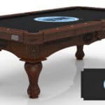 Utah Hockey Club Pool Table with Navajo Finish and Claw Leg 11 Utah Hockey Club Pool Table with Navajo Finish and Claw Leg