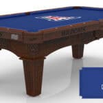 University of Arizona Pool Table with Navajo Finish and Tapered Leg