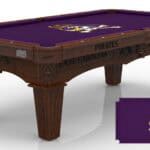 East Carolina University Pool Table with Navajo Finish and Tapered Leg 11 East Carolina University Pool Table with Navajo Finish and Tapered Leg