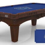 Grand Valley State University Pool Table with Navajo Finish and Tapered Leg