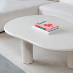 PUDDLE Ivory MicroSkin Indoor Outdoor Coffee Table 5 PUDDLE Ivory MicroSkin Indoor Outdoor Coffee Table