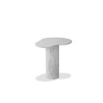 PUDDLE Tall Grey Travertine Marble End Table 3 PUDDLE Tall Grey Travertine Marble End Table