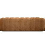 PUFFIN Toffee Chenille 3-Seater Sofa 105 inch
