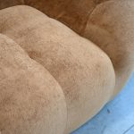 PUFFIN Toffee Chenille 3-Seater Sofa 105 inch