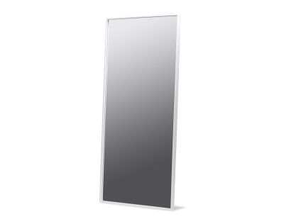 PURE Mirror White High Gloss Beveled HDF Full Length Mirror