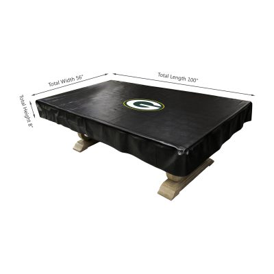 Packers 8 Foot Naugahyde Billiard Table Cover