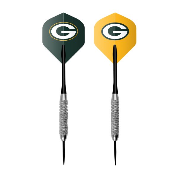Packers Bristle Dartboard Cabinet Set with Darts 5