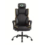 Packers Embroidered Headrest Champ Chair NFL Licensed