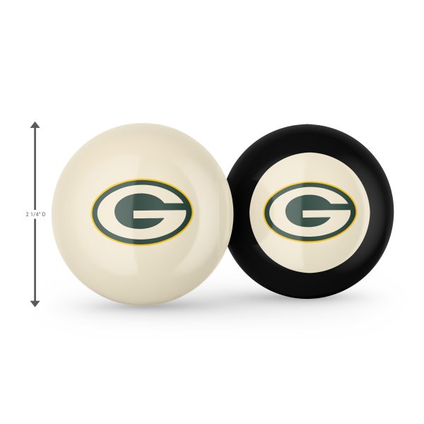 Packers Grade A Polyester Logo Billiard Balls 1