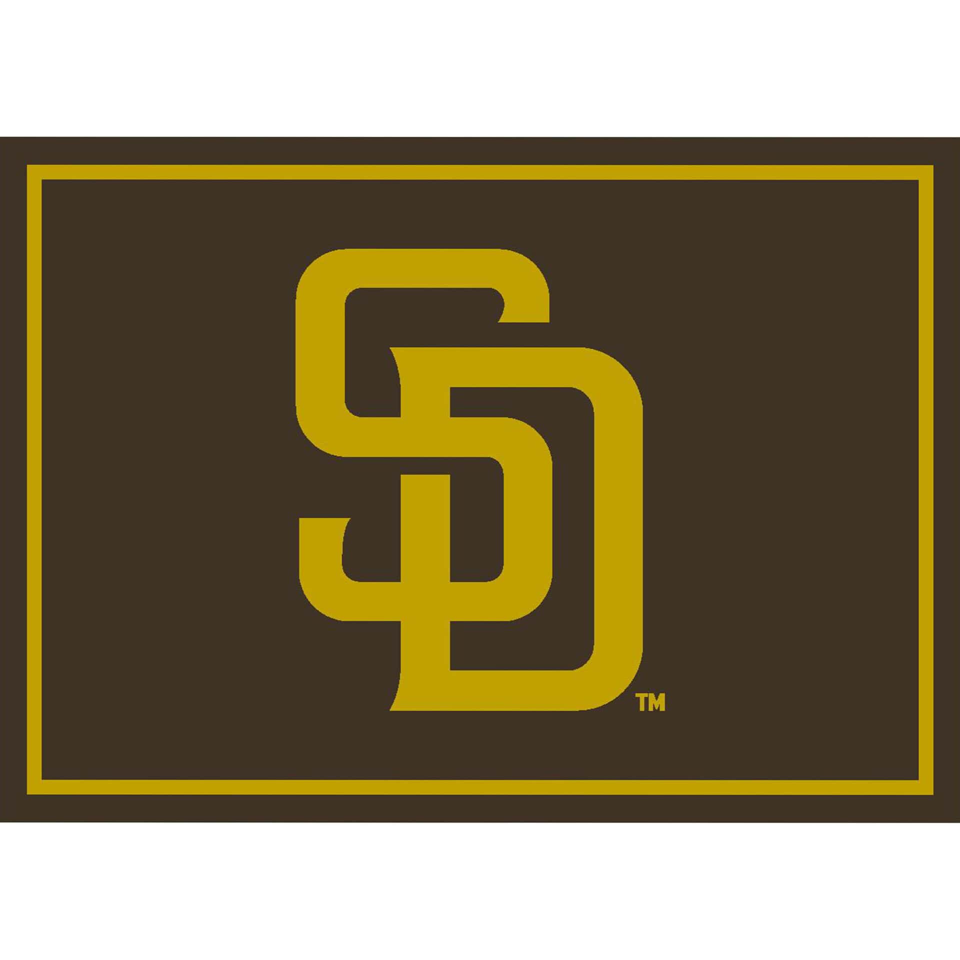 Padres 4x6 Spirit Rug Officially Licensed MLB Area Rug 2 Padres 4x6 Spirit Rug Officially Licensed MLB Area Rug - Image 2