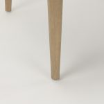 Palisades Cream Upholstery w/ Solid Wood Armless Dining Chair
