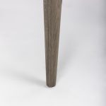 Palisades Gray Upholstery w/ Solid Wood Armless Dining Chair