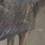 Palomino Blanket by Mercana Studio a Hand Embelished Textured Framed Art Print