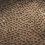 Pama Hammered Gold Metal Decorative Trays (Set of 2)