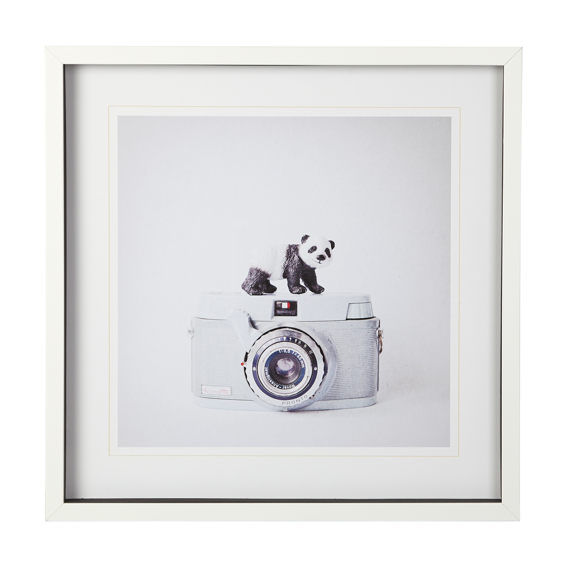 Panda & Vintage Camera by Susannah Tucker Photography a Framed Art Print Matted under Glass 1 Panda & Vintage Camera by Susannah Tucker Photography a Framed Art Print Matted under Glass