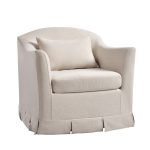 Patricia Linen Swivel Armchair with Removable Slipcover 6 Patricia Linen Swivel Armchair with Removable Slipcover