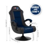 Patriots Bluetooth Swivel Gaming Chair