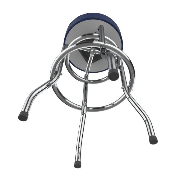 Patriots Chrome Logo American Crafted Bar Stool 1