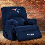 Patriots Embroidered Microfiber Rocker Recliner Big Game Chair