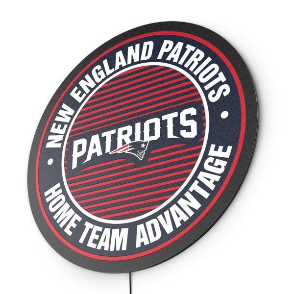 Patriots Home Field Advantage LED Lighted Sign 5