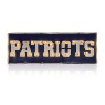 Patriots Lighted Recycled Metal Street Sign NFL 5 Patriots Lighted Recycled Metal Street Sign NFL