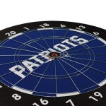 Patriots Paper Dartboard Set with Darts
