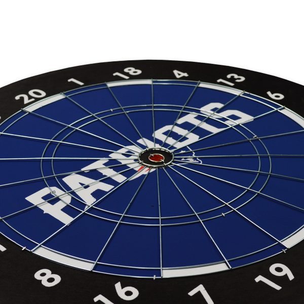 Patriots Paper Dartboard Set with Darts 1