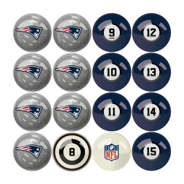 Patriots Regulation Billiard Ball Set with Numbers 4
