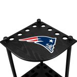Patriots Solid Wood Corner Cue Rack