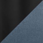 Pebble Black Steel Blue Fabric Contemporary Chairs (Set of 2) 22 Pebble Black Steel Blue Fabric Contemporary Chairs (Set of 2)