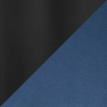 Pebble Black Steel and Blue Velvet Contemporary Chairs (Set of 2) 18 Pebble Black Steel and Blue Velvet Contemporary Chairs (Set of 2)