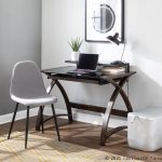 Pebble Black Steel and Light Grey Contemporary Chairs (Set of 2) 16 Pebble Black Steel and Light Grey Contemporary Chairs (Set of 2)