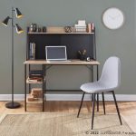 Pebble Black Steel and Light Grey Contemporary Chairs (Set of 2) 17 Pebble Black Steel and Light Grey Contemporary Chairs (Set of 2)
