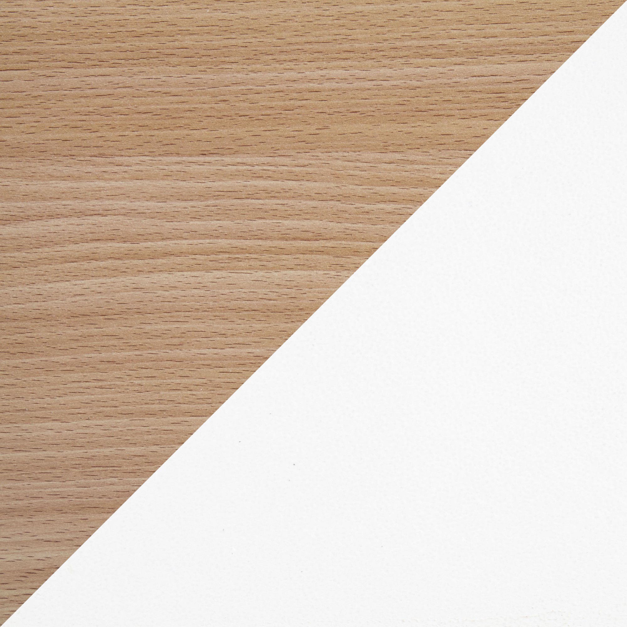 Pebble Contemporary Natural Wood Double Desk 13 Pebble Contemporary Natural Wood Double Desk - Image 13