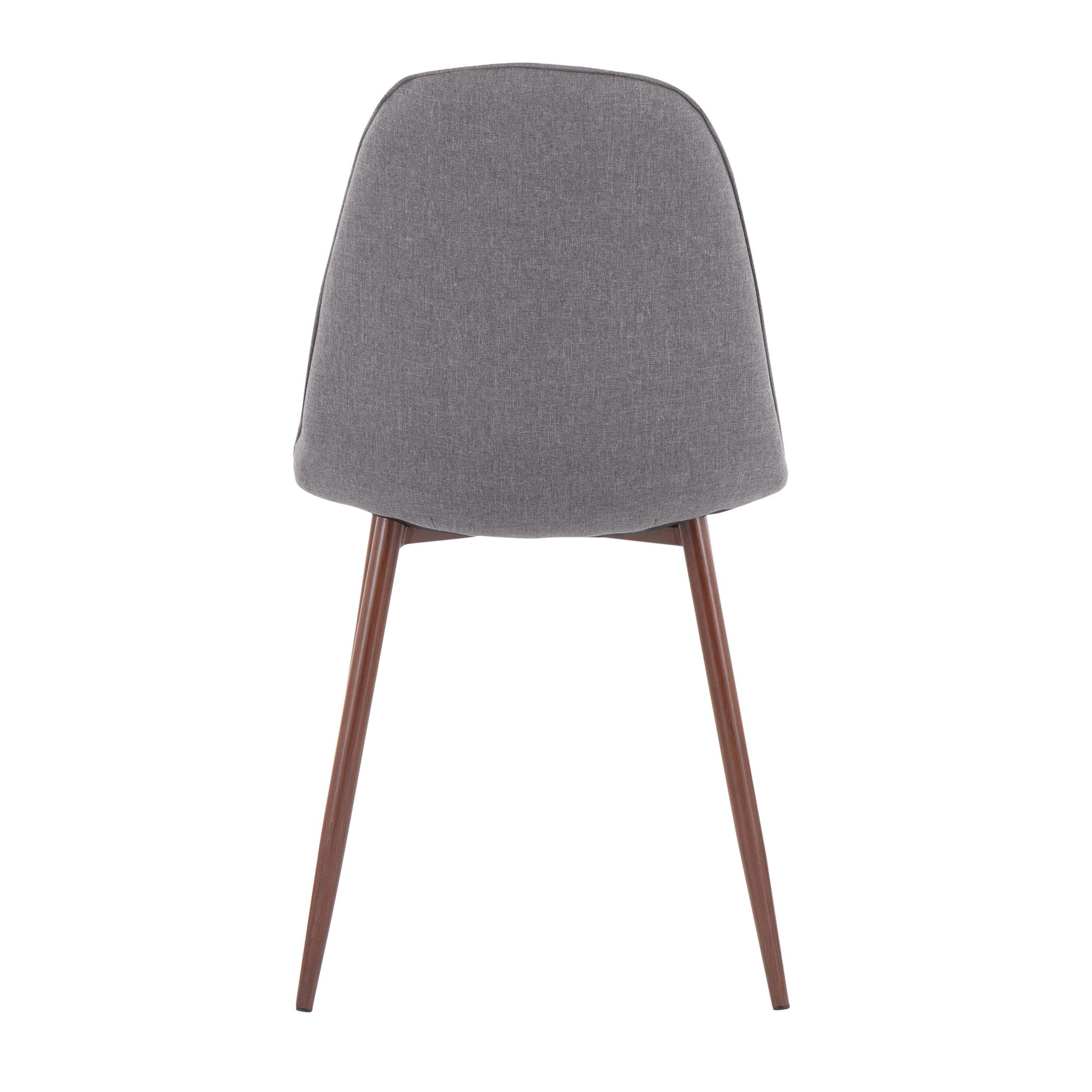 Pebble Contemporary Walnut and Charcoal Dining Chairs (Set of 2) 7 Pebble Contemporary Walnut and Charcoal Dining Chairs (Set of 2) - Image 7