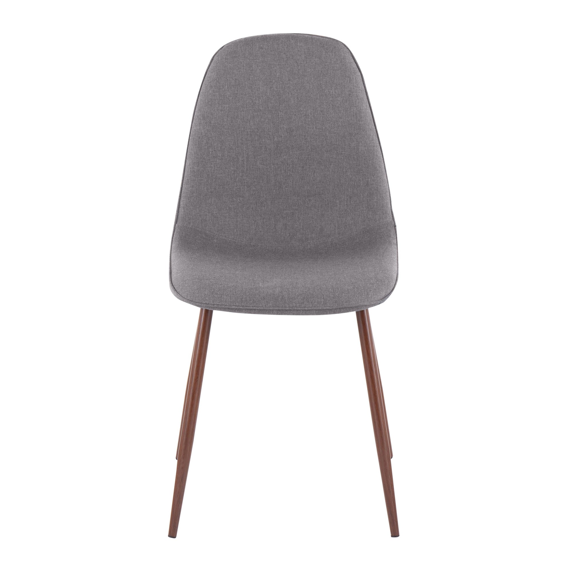 Pebble Contemporary Walnut and Charcoal Dining Chairs (Set of 2) 8 Pebble Contemporary Walnut and Charcoal Dining Chairs (Set of 2) - Image 8