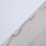 Pebble Contemporary White Marble Veneer Round Dining Table 22 Pebble Contemporary White Marble Veneer Round Dining Table