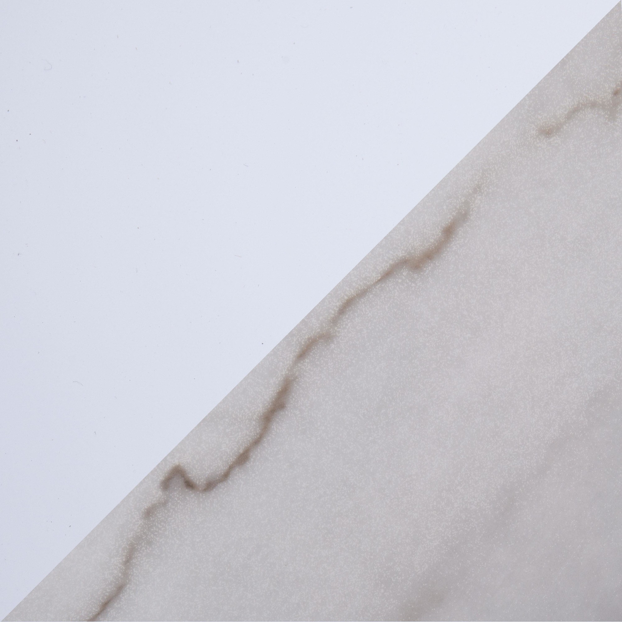 Pebble Contemporary White Marble Veneer Round Dining Table 11 Pebble Contemporary White Marble Veneer Round Dining Table - Image 11