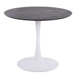 Pebble Modern Black Marble Veneer Table 8 Pebble Modern Black Marble Veneer Table