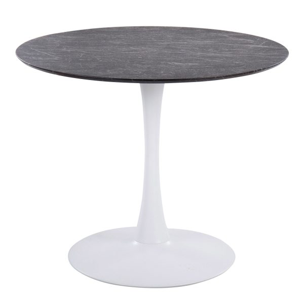Pebble Modern Black Marble Veneer Table 2